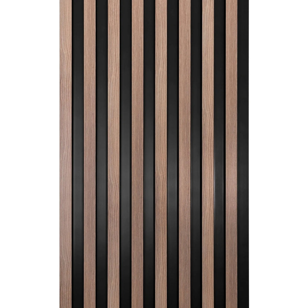 Panou decorativ riflaj polimer dur Lamelli Largo Gray Oak