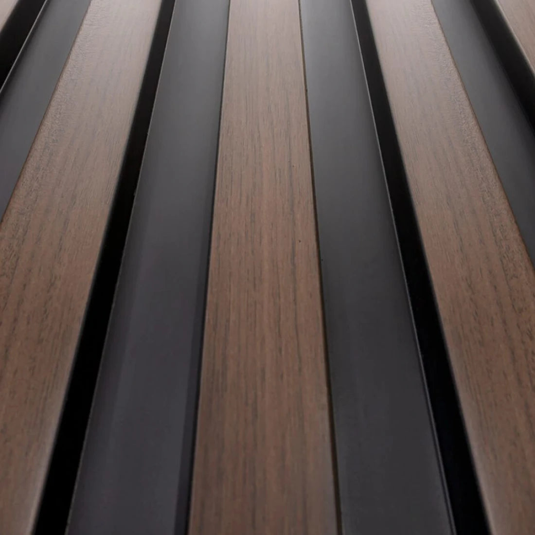 Panou decorativ riflaj polimer dur Lamelli Largo Dark Oak