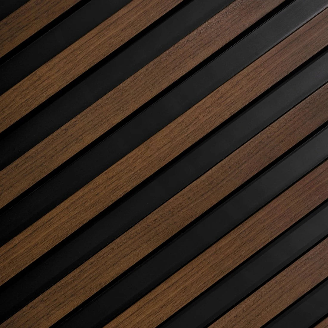 Panou decorativ riflaj polimer dur Lamelli Largo Dark Oak