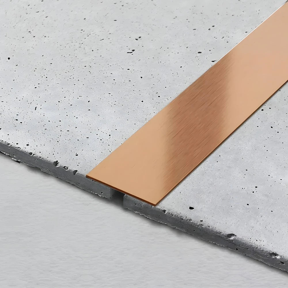 Profil decorativ platbanda inox cupru brushed Premier