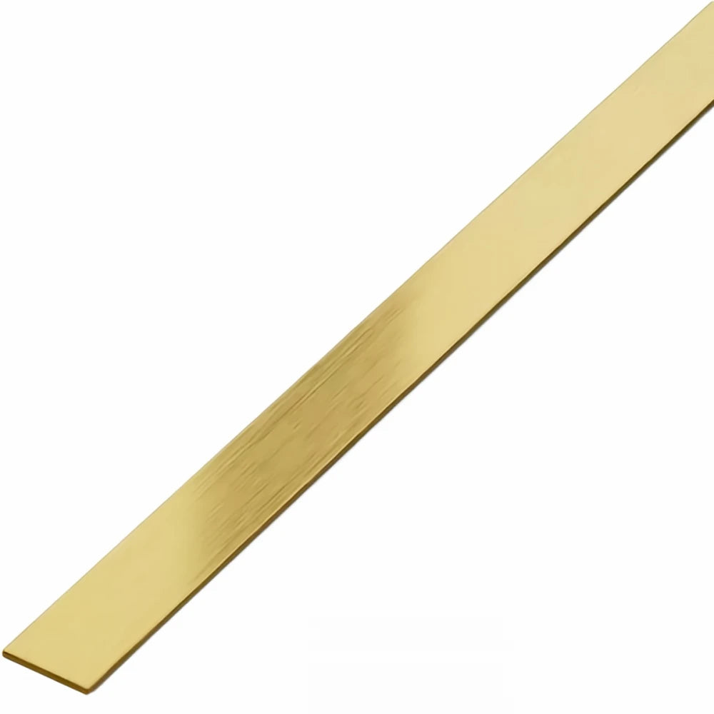 Profil decorativ platbanda inox gold brushed Premier