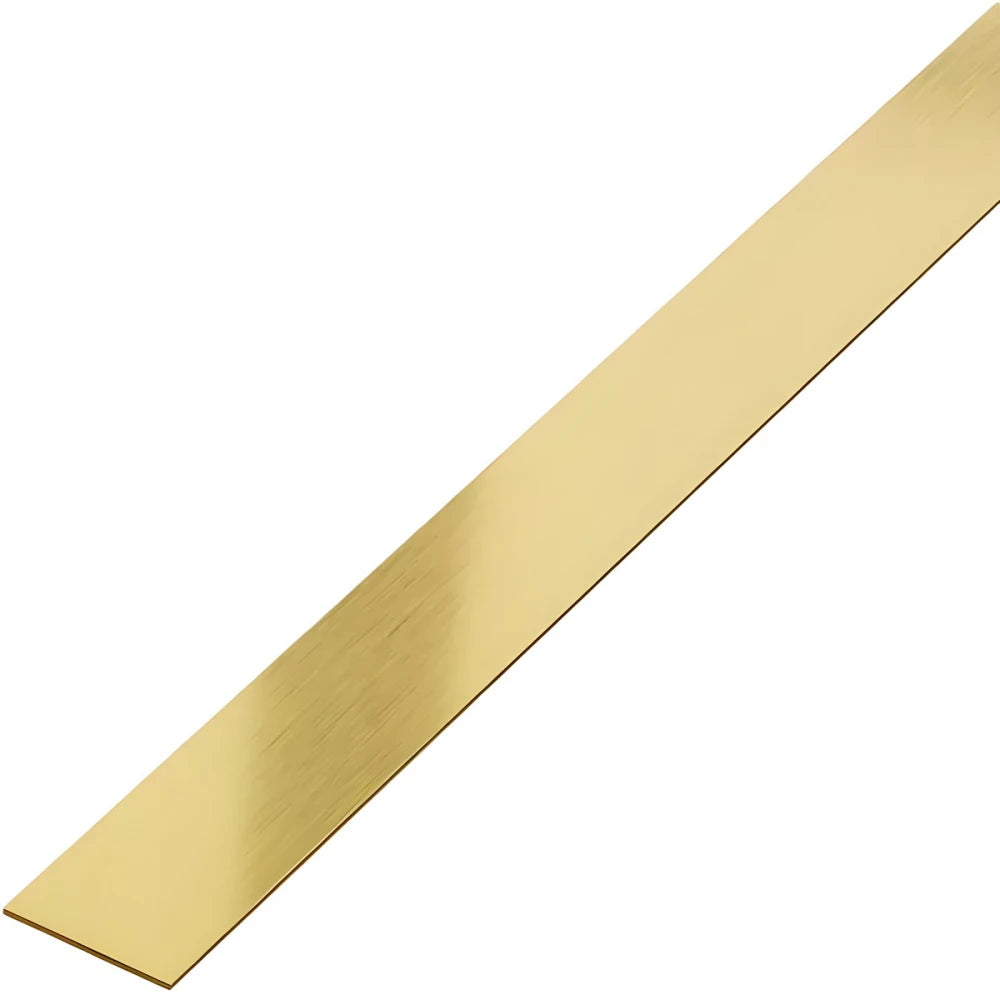 Profil decorativ platbanda inox gold brushed Premier