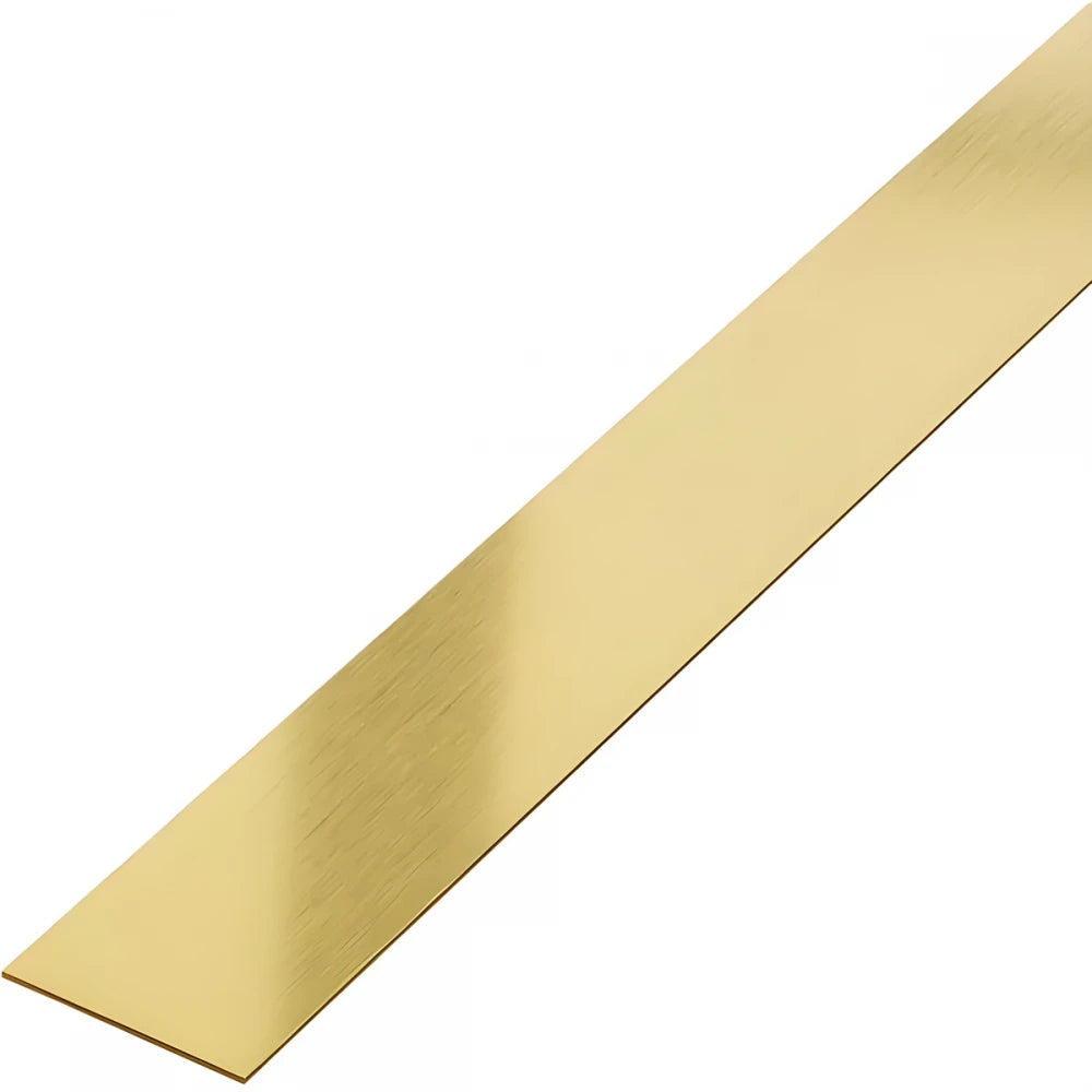 Profil decorativ platbanda inox gold brushed Premier