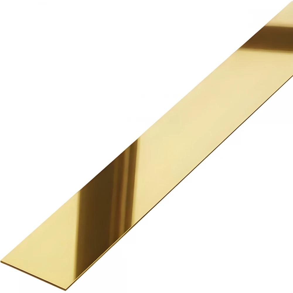 Profil decorativ platbanda inox gold lucios Premier