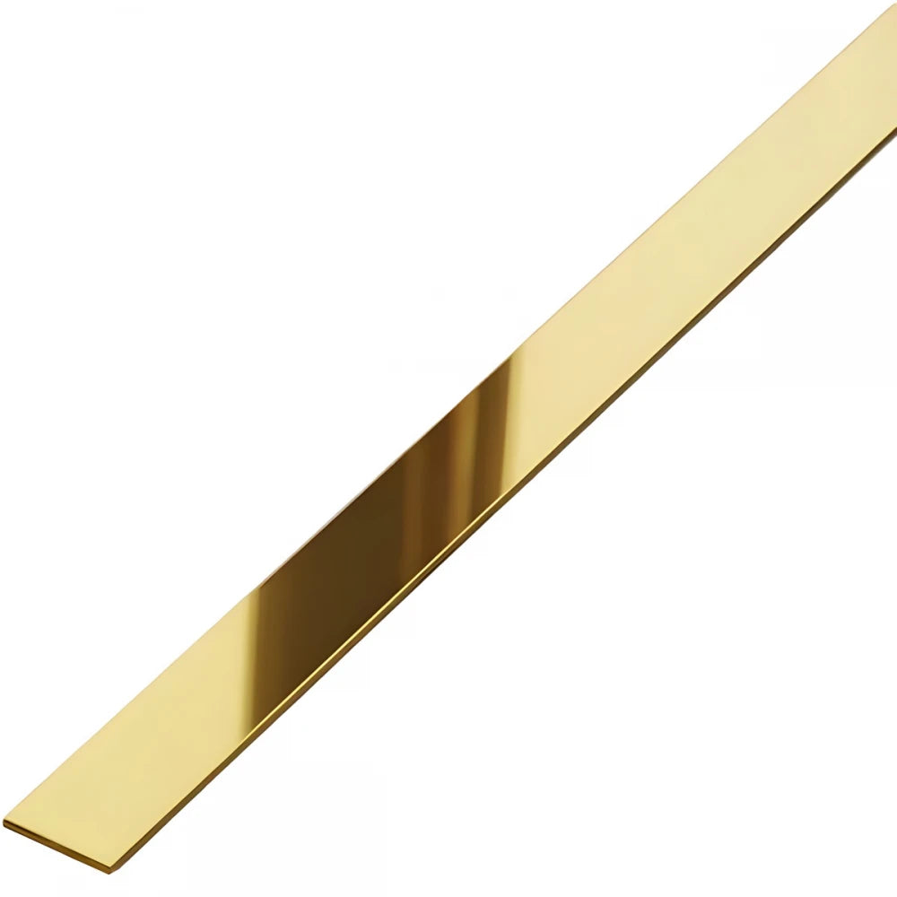 Profil decorativ platbanda inox gold lucios Premier