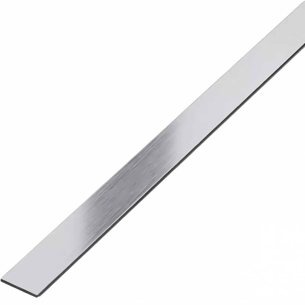 Profil decorativ platbanda inox crom brushed Premier