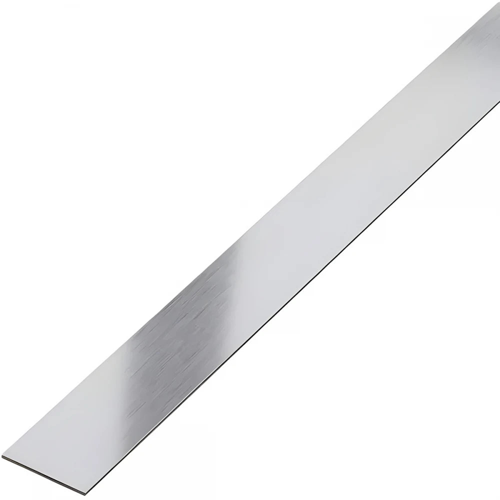 Profil decorativ platbanda inox crom brushed Premier