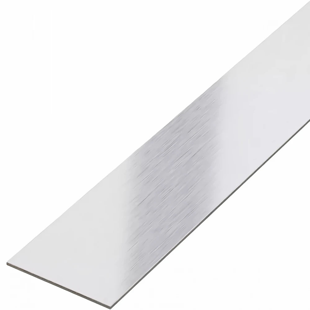 Profil decorativ platbanda inox crom brushed Premier