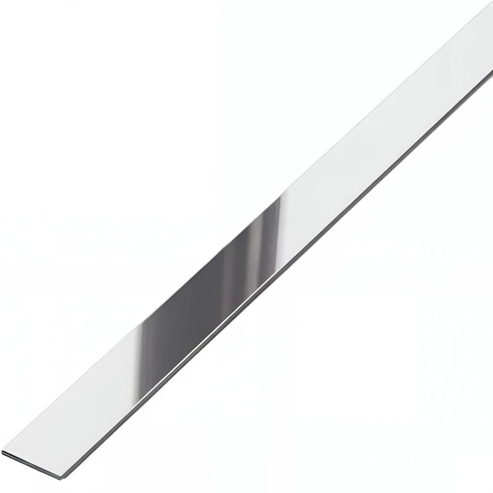 Profil decorativ platbanda inox crom lucios Premier