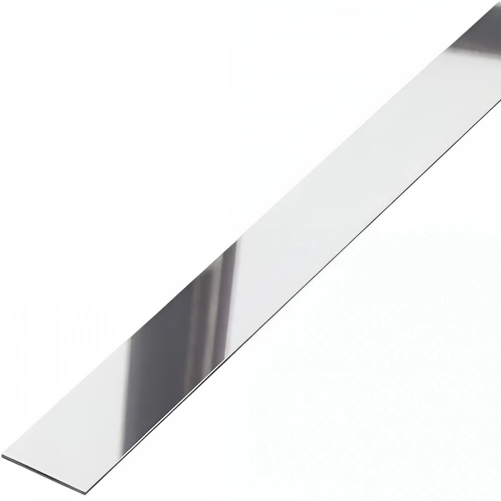 Profil decorativ platbanda inox crom lucios Premier
