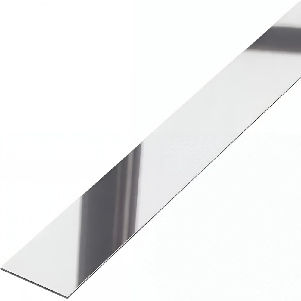 Profil decorativ platbanda inox crom lucios Premier