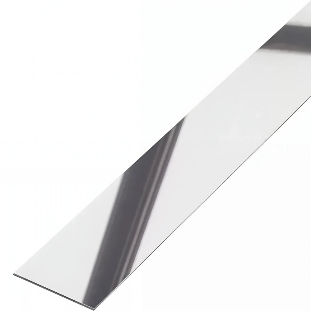 Profil decorativ platbanda inox crom lucios Premier