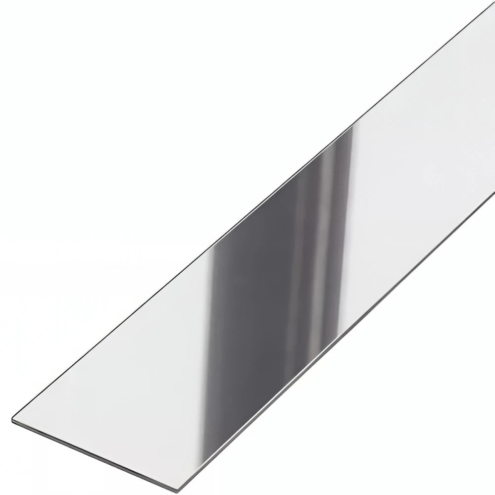 Profil decorativ platbanda inox crom lucios Premier