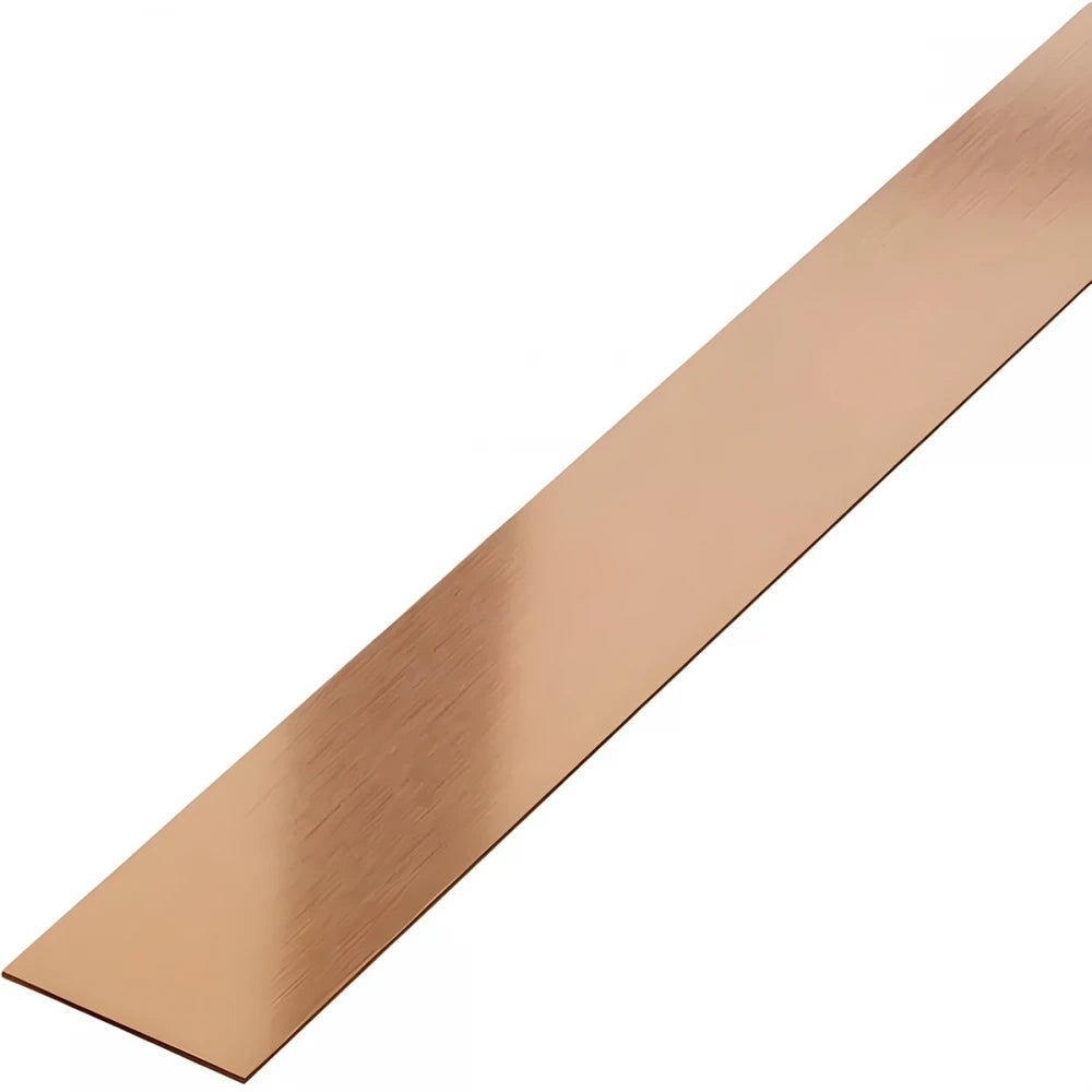 Profil decorativ platbanda inox cupru brushed Premier