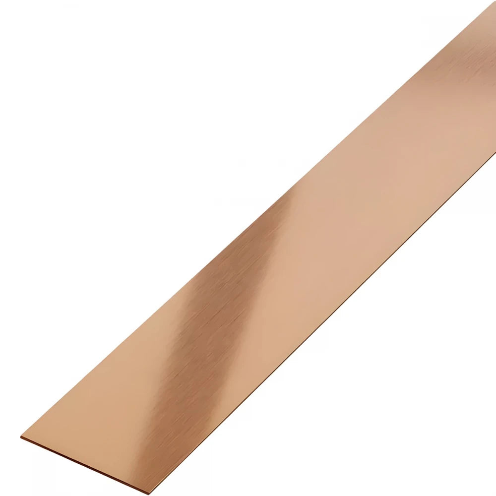 Profil decorativ platbanda inox cupru brushed Premier