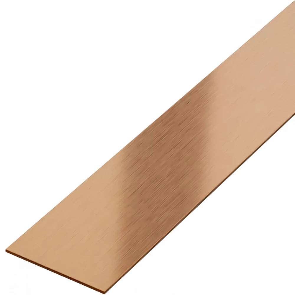 Profil decorativ platbanda inox cupru brushed Premier