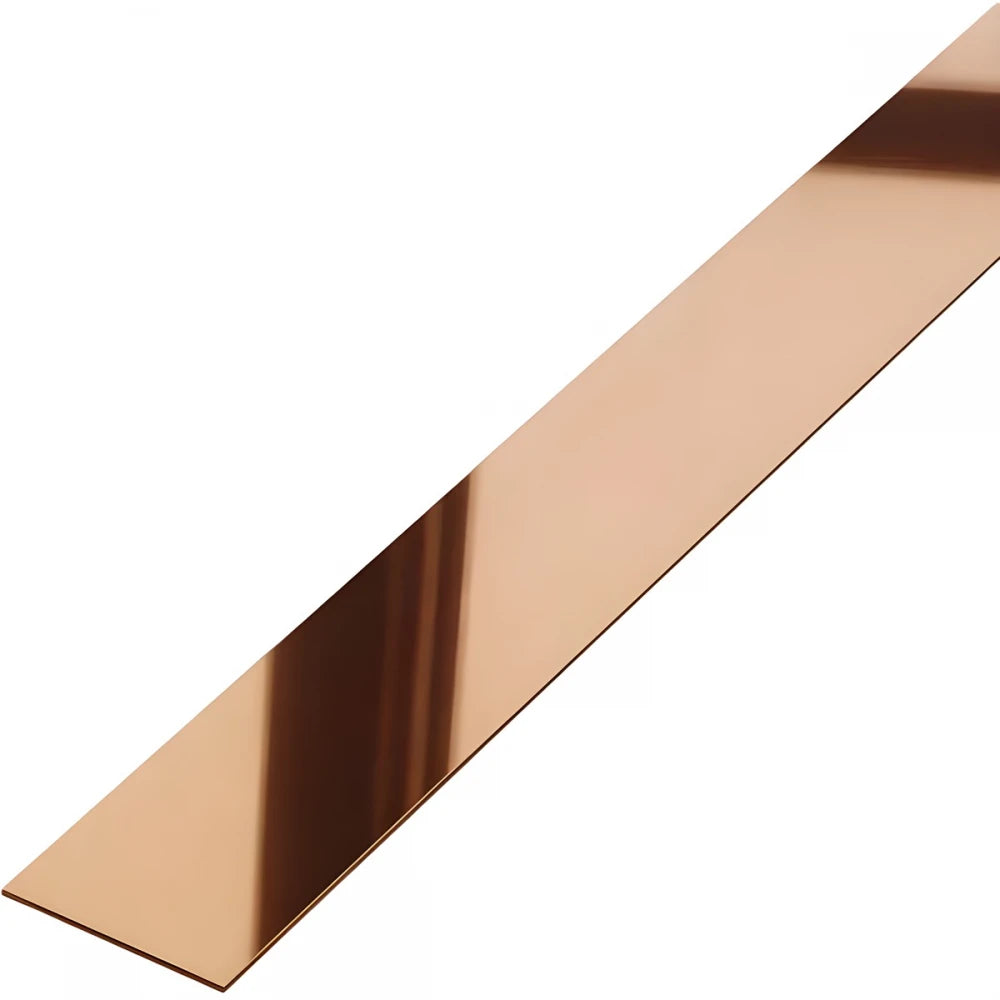 Profil decorativ platbanda inox cupru lucios Premier