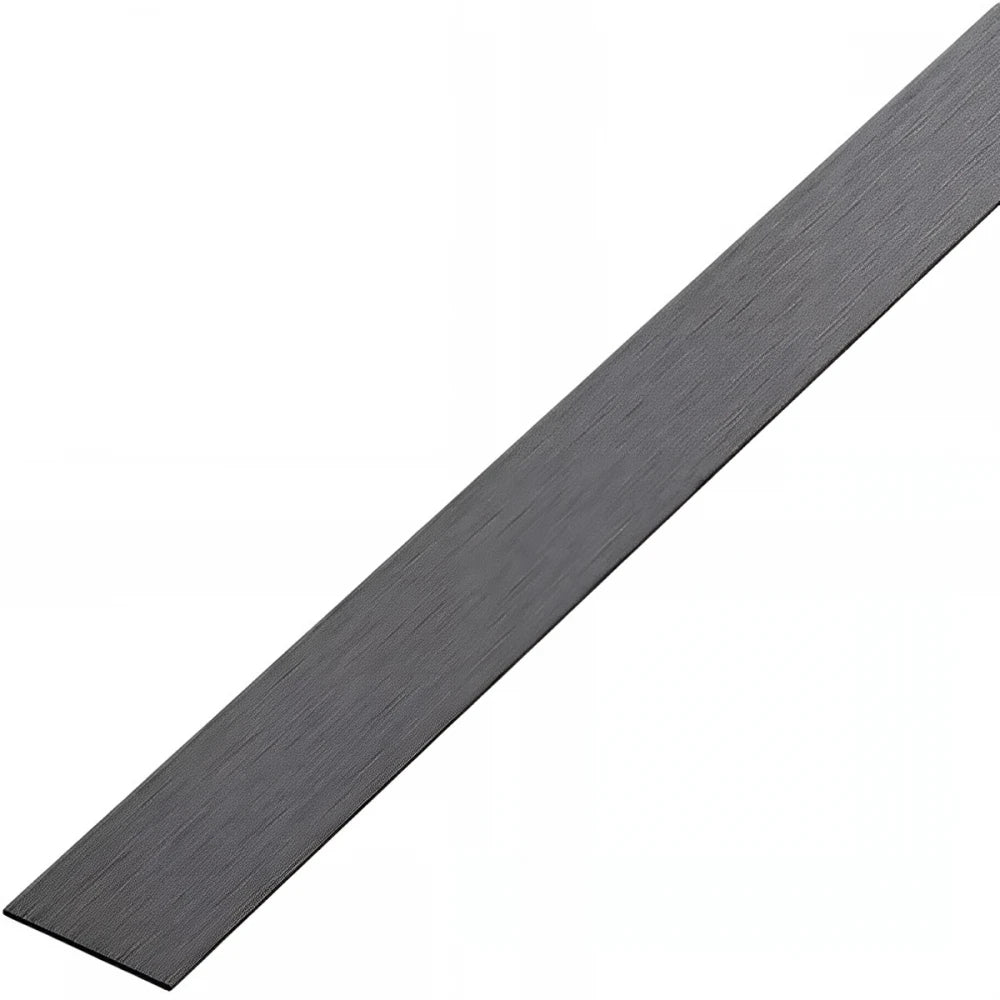 Profil decorativ platbanda inox negru brushed Premier
