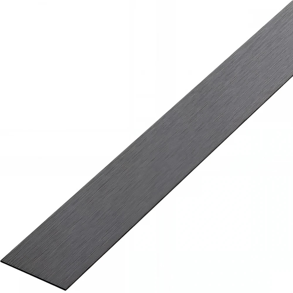 Profil decorativ platbanda inox negru brushed Premier