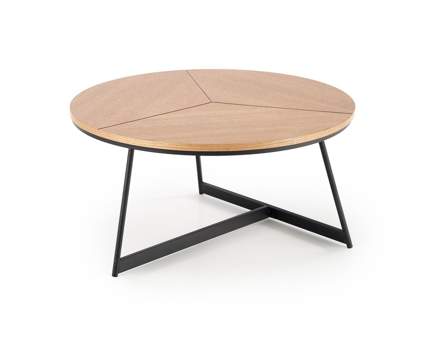 Masuta de cafea joasa Natural Oak Kari