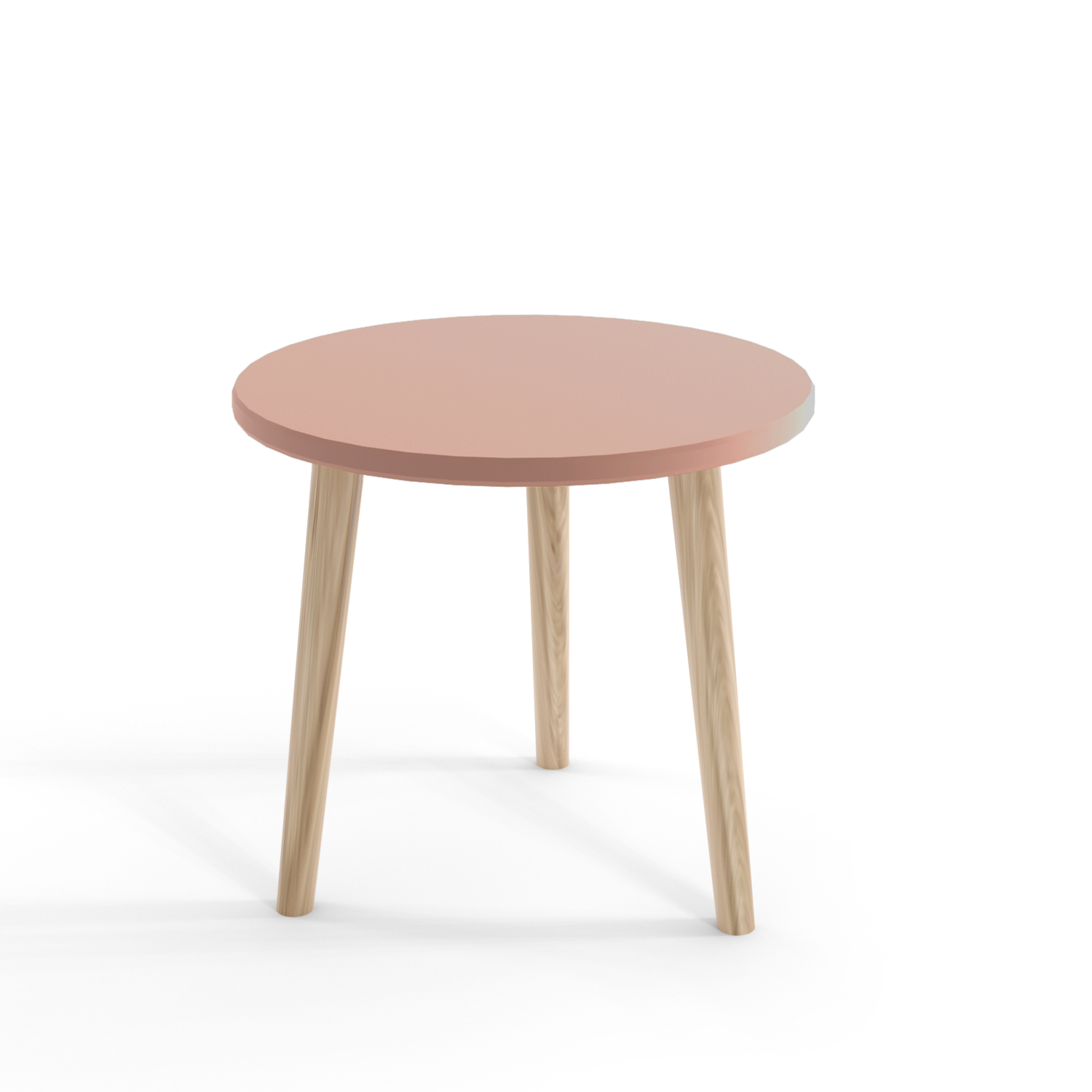 Masuta de cafea roz in stil scandinav Meli