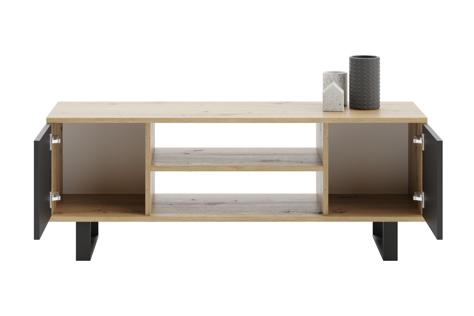 Comoda TV in stil loft Artisan Oak Focus