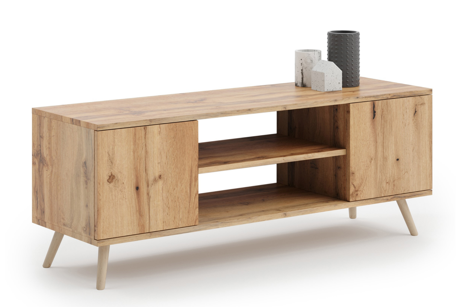 Comoda TV Craft Oak in stil scandinav Focus