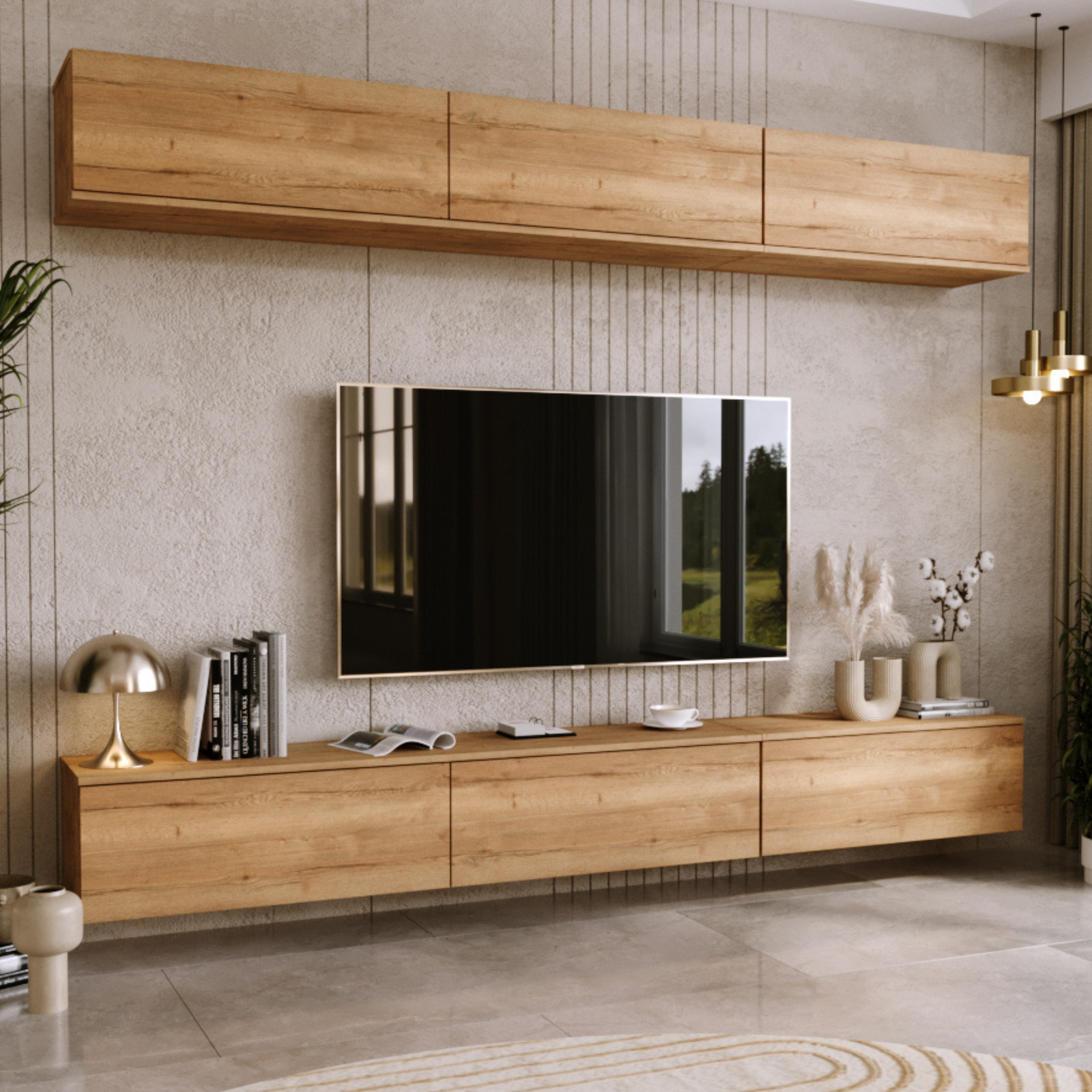 Comoda TV suspendata Craft Oak Nicole