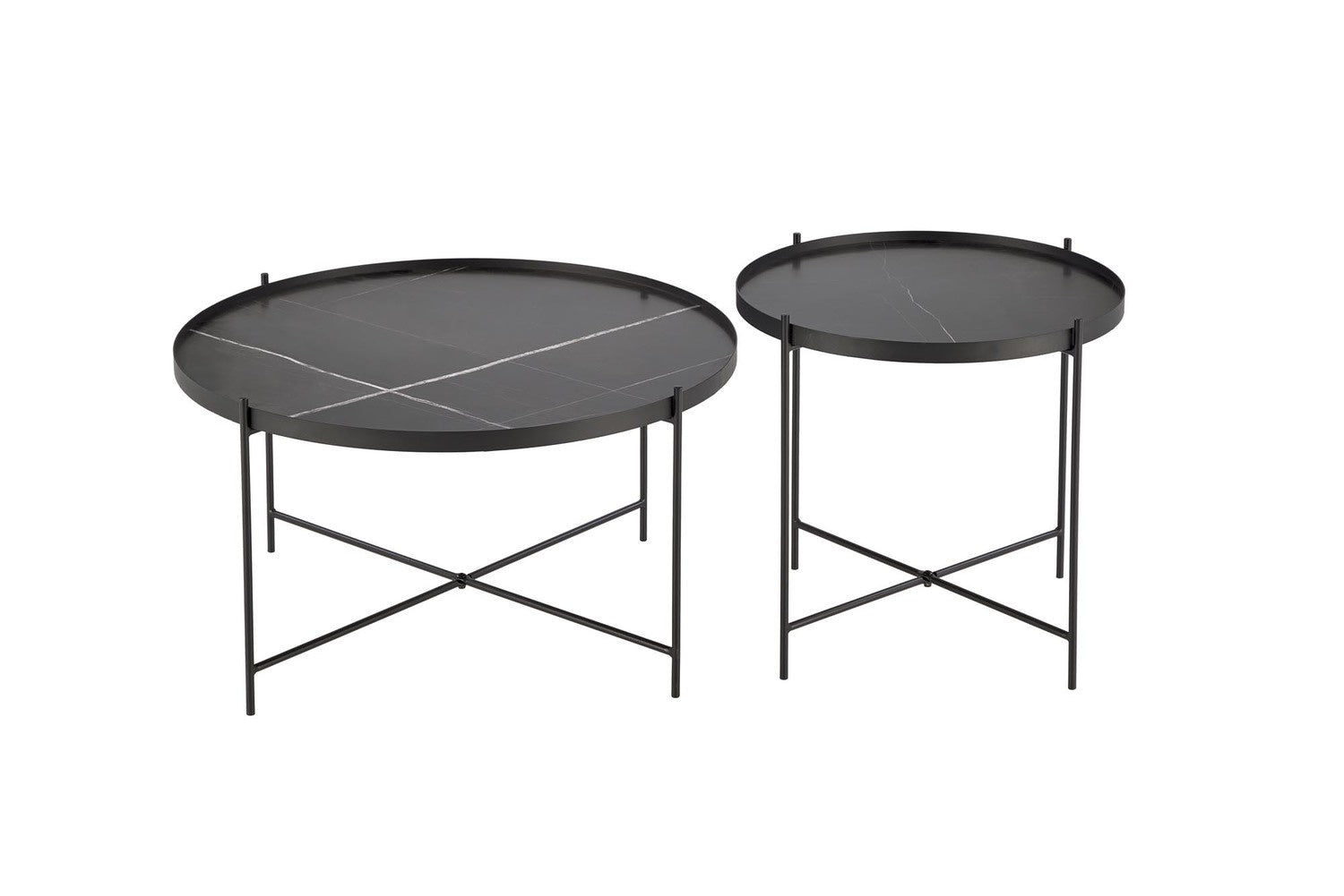 Set de 2 masute de cafea Julita