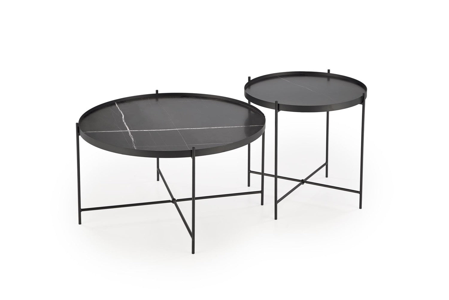 Set de 2 masute de cafea Julita