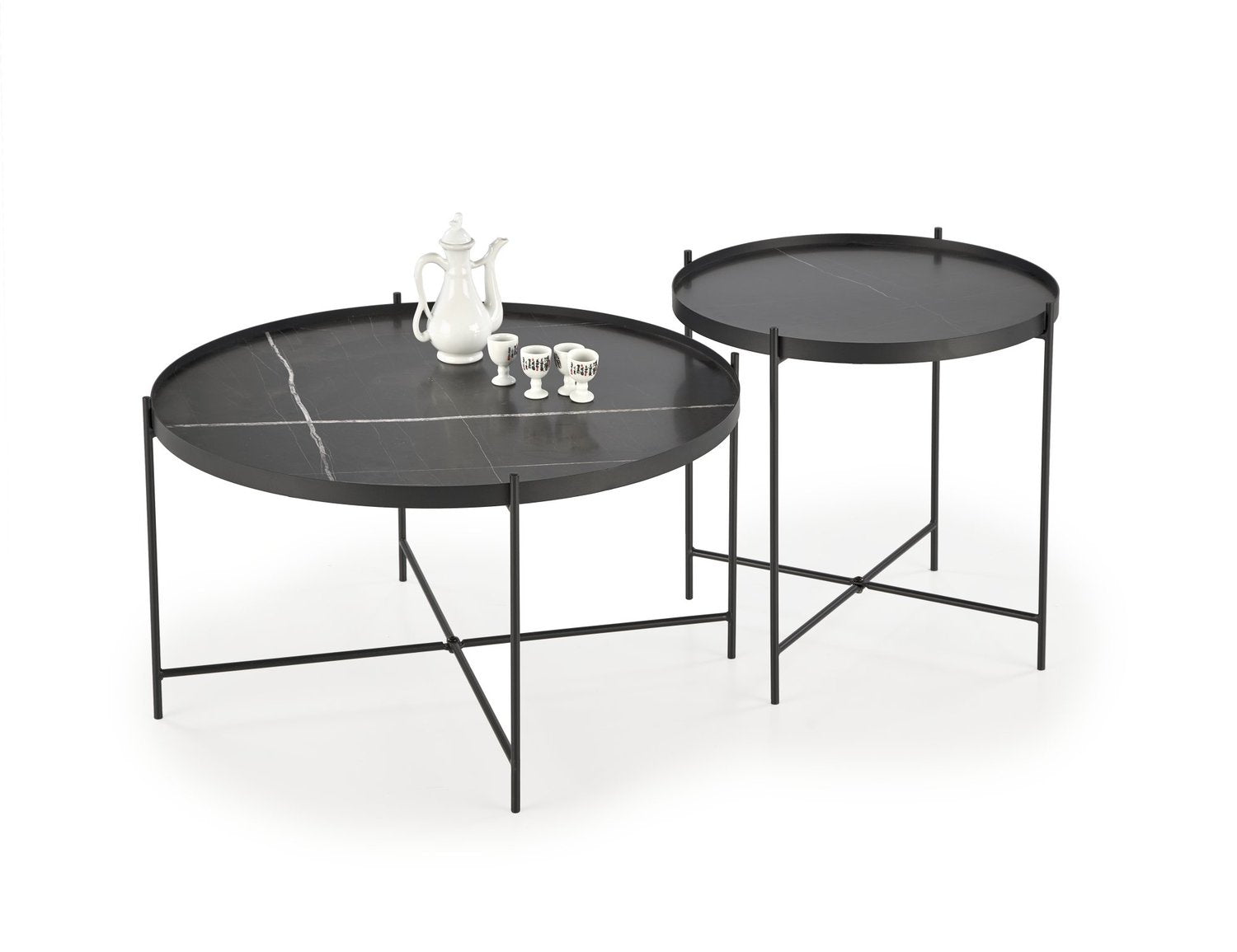 Set de 2 masute de cafea Julita
