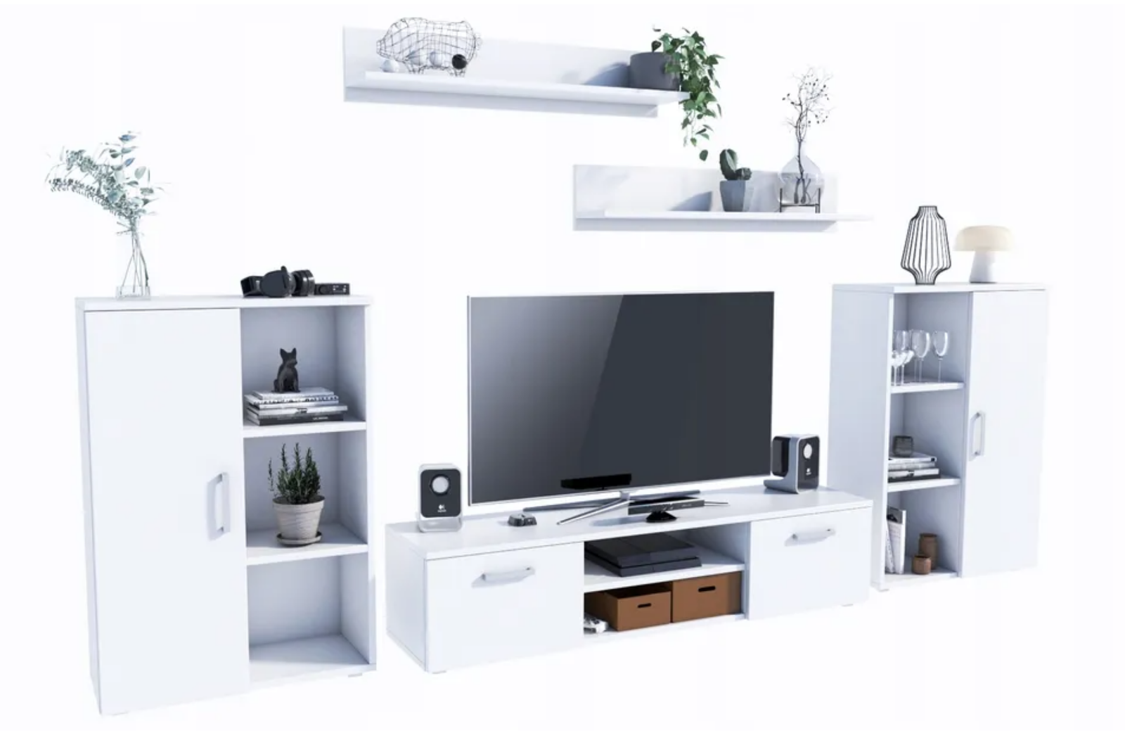 Set mobila de living alb Ercol