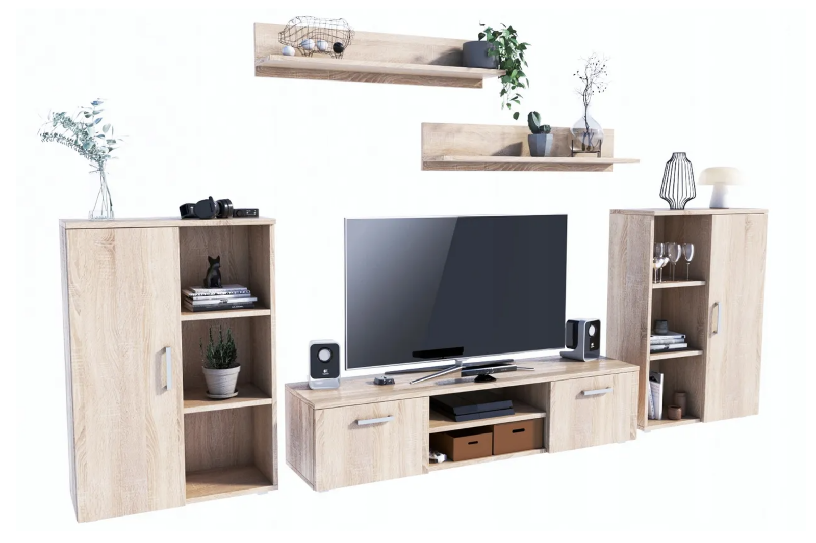 Set mobila de living Sonoma Oak Ercol