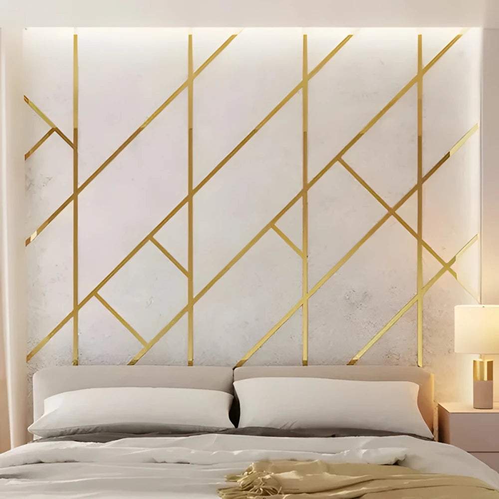 Profil decorativ platbanda inox gold brushed Premier