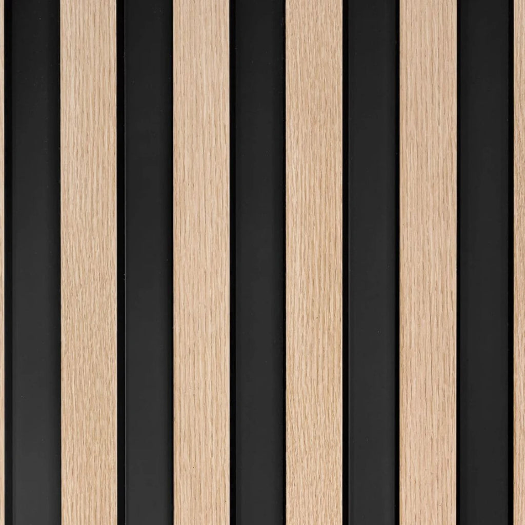 Panou decorativ riflaj polimer dur Lamelli Largo Light Oak