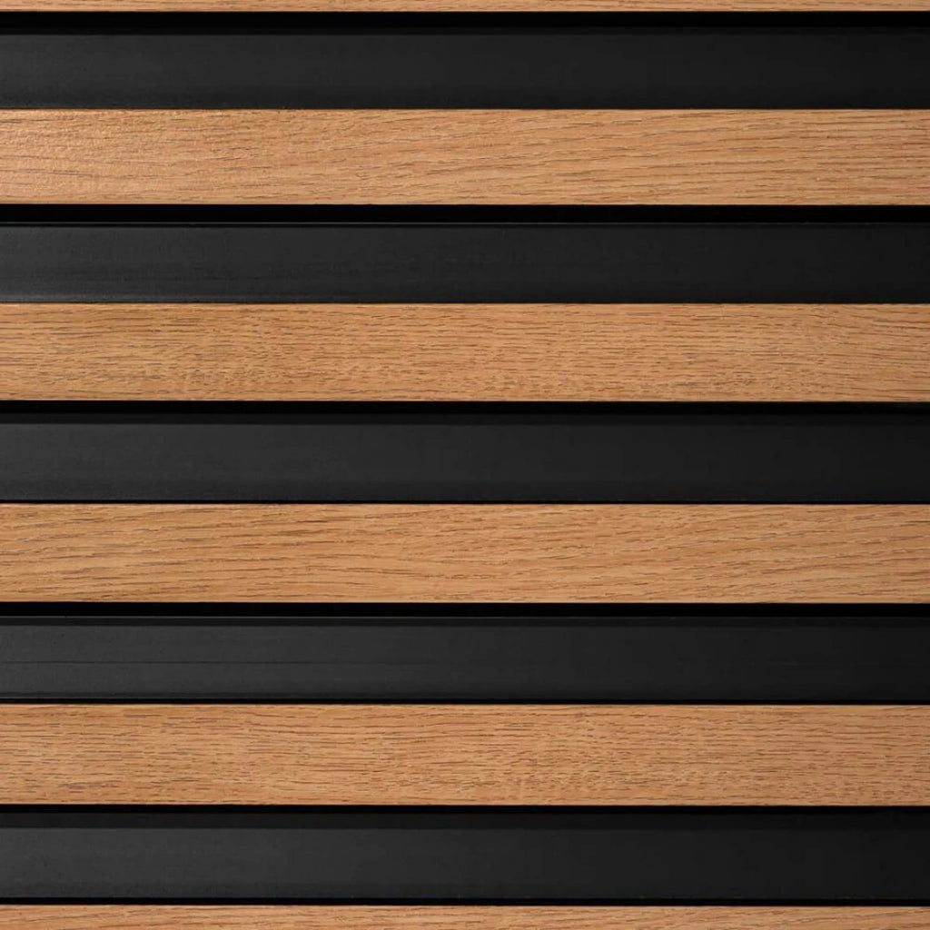 Panou decorativ riflaj polimer dur Lamelli Largo Classic Oak