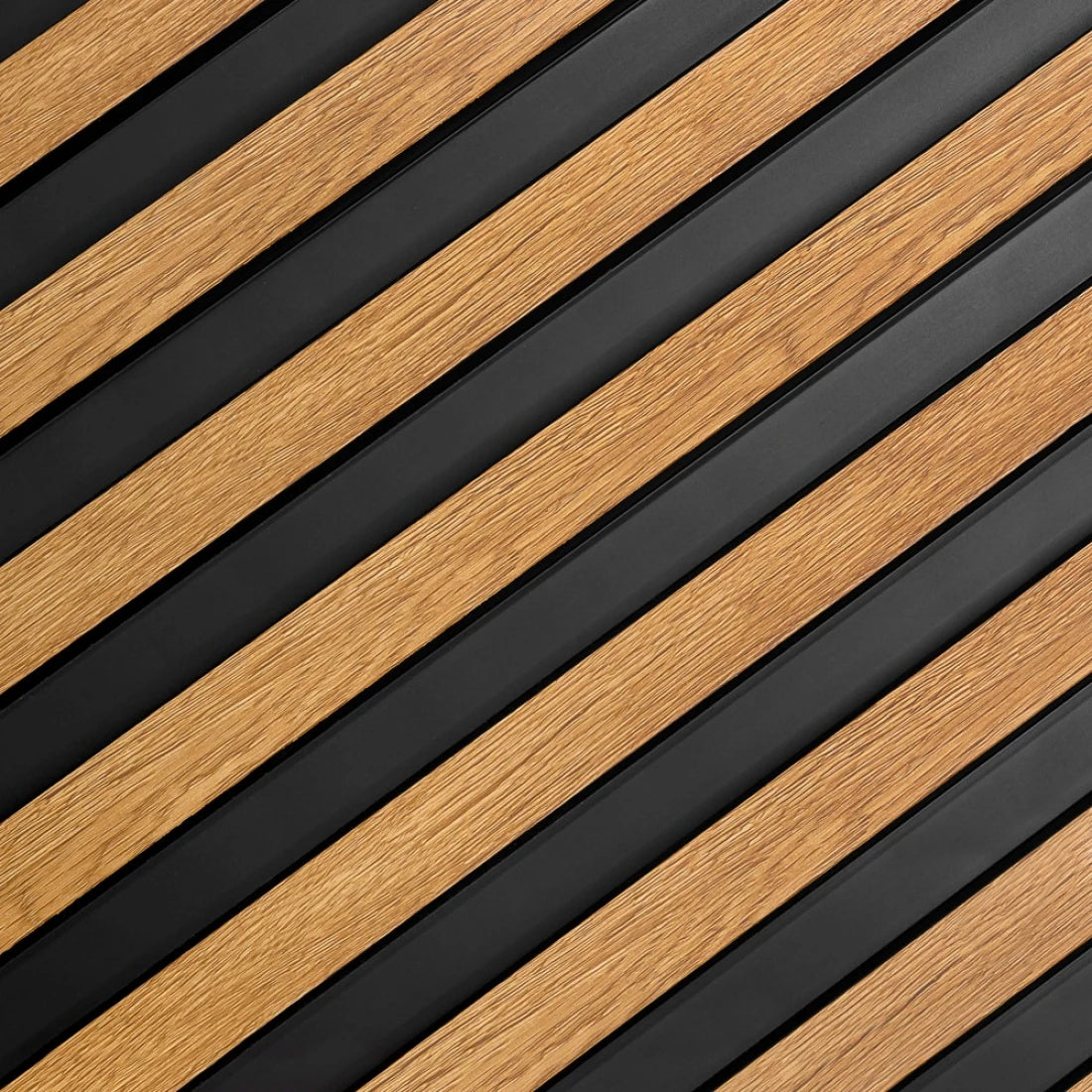 Panou decorativ riflaj polimer dur Lamelli Largo Natural Oak