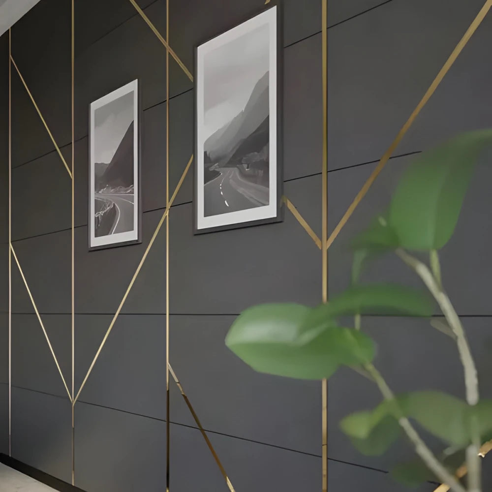 Profil decorativ platbanda inox gold brushed Premier
